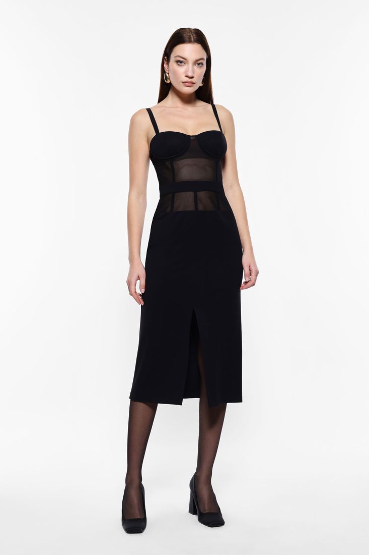 Fustan i zi ,cocktail dress